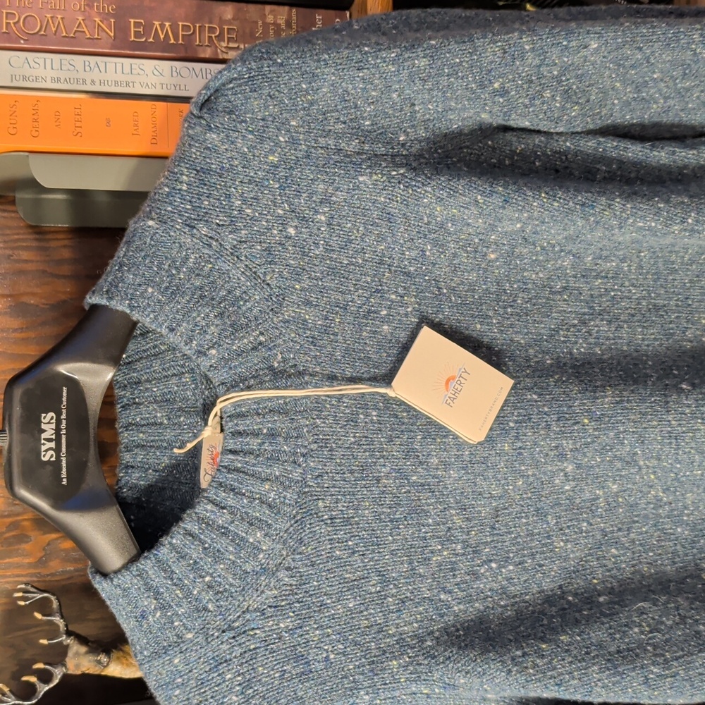 Faherty Boone Crew Neck Sweater